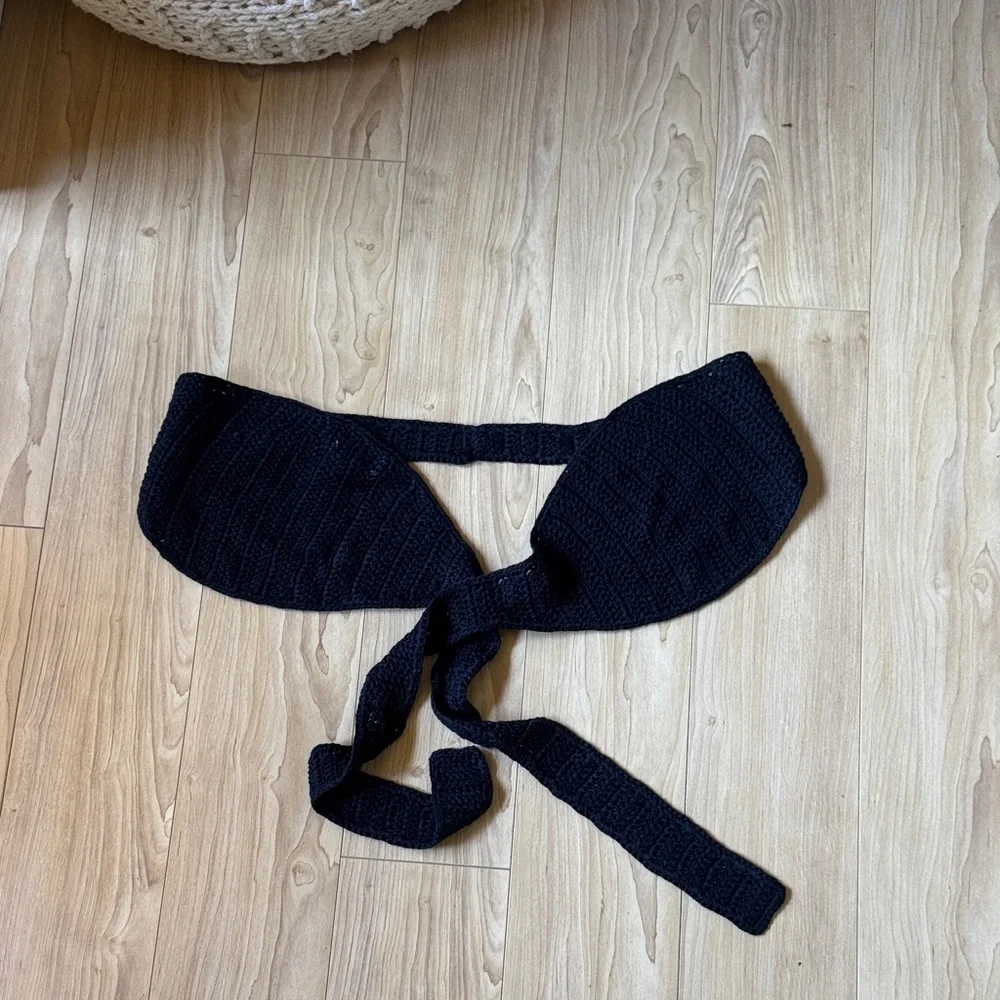 superdown knit tie top - Picture 1 of 4